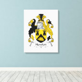Toile Howlett Family Crest (Insitu (Plancher de Bois))