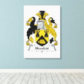 Toile Howlett Family Crest (Insitu (Plancher de Bois))