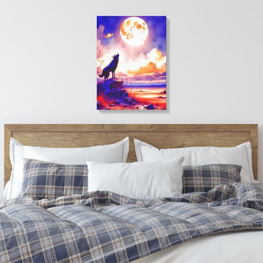 Toile howling (Insitu(Chambre))