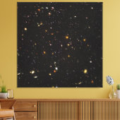 Toile Hubble Ultra Deep Field Vue de 10 000 Galaxies (Insitu(Salon))