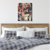 Toile Hubert van Eyck - Les Chevaliers Justes Détail (Insitu(Chambre))