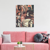 Toile Hubert van Eyck - Les Chevaliers Justes Détail (Insitu(Salon))