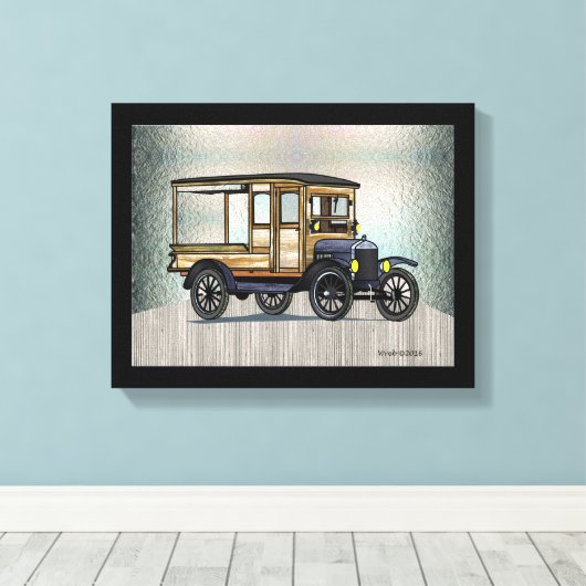 Toile Huckster IHC 1924 (Insitu (Plancher de Bois))