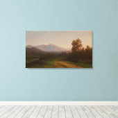 Toile Hudson River Landscape, c.1860-5 (huile sur toile) (Insitu (Plancher de Bois))