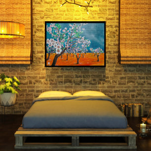 Toile Huerto de Almendros Tableau de Alfred Fox