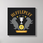 Toile HUFFLEPUFF™ Badger and Cup House Pride Graphisme (Recto)