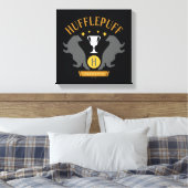 Toile HUFFLEPUFF™ Badger and Cup House Pride Graphisme (Insitu(Chambre))