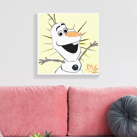 Toile Hugs Chauds Snowman Canvas Imprimer Mur Art (Insitu(Salon))