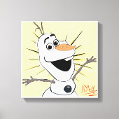 Toile Hugs Chauds Snowman Canvas Imprimer Mur Art (Recto)