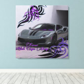 Toile Huile Jhgf Noir Lyon design (Insitu (Plancher de Bois))