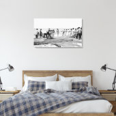 Toile Hukilau Nets hommes Pêche Hawaii Surf photo (Insitu(Chambre))