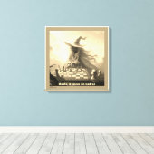 Toile HULDA, A BRUXA DO XADREZ - impressão em tela (Insitu (Plancher de Bois))