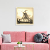 Toile HULDA, A BRUXA DO XADREZ - impressão em tela (Insitu(Salon))