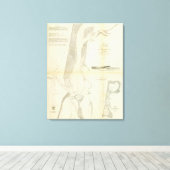 Toile Humboldt Bay, Californie (Insitu (Plancher de Bois))