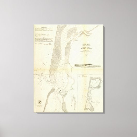 Toile Humboldt Bay, Californie (Recto)