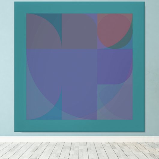 Toile Humeur élémentaire 18 (Insitu (Plancher de Bois))