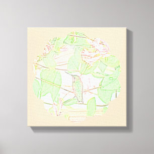 Toile Humming on Honey