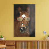 Toile Humoristique Cheval Foie Fumer Cigar Canvas Art (Insitu(Salon))