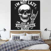 Toile Humour d'os décontracté (Insitu(Chambre))