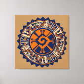 Toile Hunab Ku Maya Diety (Recto)