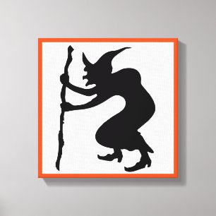 TOILE HUNCHBACK HALLOWEEN WITCH