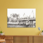 Toile Hungerford Bridge Londres 30/10/2006 (Insitu(Salon))