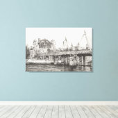 Toile Hungerford Bridge Londres 30/10/2006 (Insitu (Plancher de Bois))