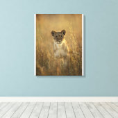Toile Hwange National Park, Zimbabwe. (Insitu (Plancher de Bois))
