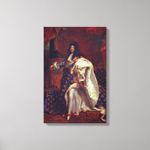 Toile Hyacinthe Rigaud - Portrait de Louis XIV