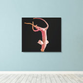 Toile Hydra Littoralis (Insitu (Plancher de Bois))