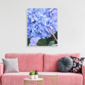 Toile Hydrangea à Tête Bleue Fleur Florale (Insitu(Salon))