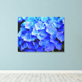 Toile Hydrangea Blues (Insitu (Plancher de Bois))