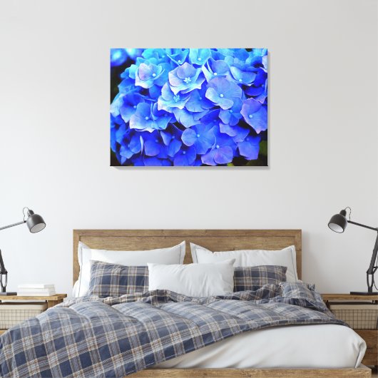 Toile Hydrangea Blues (Insitu(Chambre))