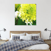 Toile Hydrangea Limelight Vert Chartreuse Élégant (Insitu(Chambre))