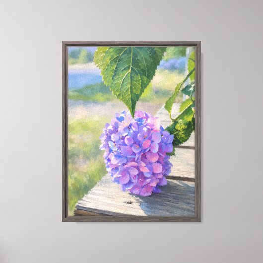 Toile Hydrangea Matin (Recto)