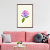 Toile Hydrangea Vintage (Insitu(Salon))