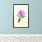Toile Hydrangea Vintage (Insitu (Plancher de Bois))