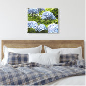 Toile Hydrangeas Bleu Profond (Insitu(Chambre))