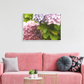 Toile Hydrangeas pastel (Insitu(Salon))