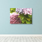 Toile Hydrangeas pastel (Insitu (Plancher de Bois))
