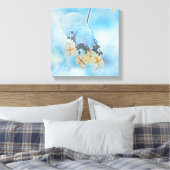 Toile Hydrangées congelées (Insitu(Chambre))