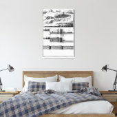 Toile Hydraulique, canal et serrures (Insitu(Chambre))