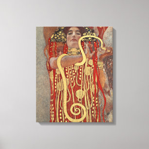 Toile Hygieia par Gustav Klimt