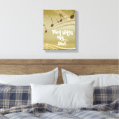 Toile Hymn : Puis Chante Ma Citation D'Âme (Insitu(Chambre))