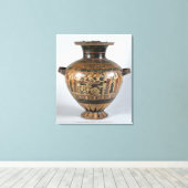 Toile Hyure à silhouette noire (Insitu (Plancher de Bois))