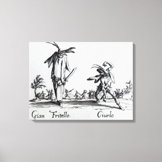 Toile I Balli de Spessanei ou Le Grande Chasse (Recto)