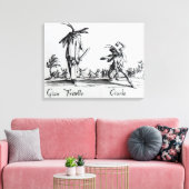 Toile I Balli de Spessanei ou Le Grande Chasse (Insitu(Salon))