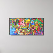 Toile I Exist By Squid Fear City (2.5) (Recto)