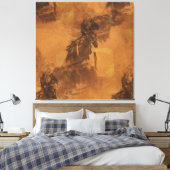 Toile I Live To Barrel Race - Rodeo Event (Insitu(Chambre))