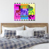 Toile I love Chicago - Pop art (Insitu(Chambre))